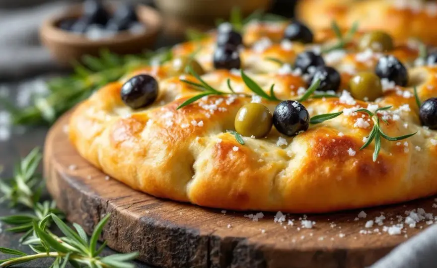 Focaccia moelleuse et dorée, les gestes qui font la différence