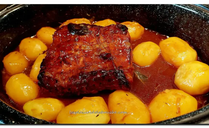 Rôti de porc à la cocotte en sauce - réussir une viande moelleuse