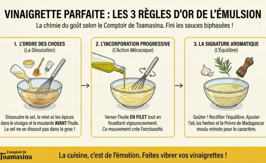 Vinaigrette à la moutarde parfaite - Le guide ultime