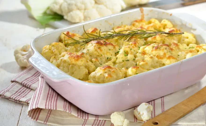 Gratin de chou-fleur - la méthode pour le réussir sans l’alourdir