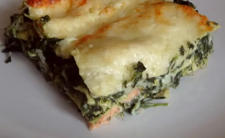 Lasagnes au saumon et aux épinards - la version fondante à réussir