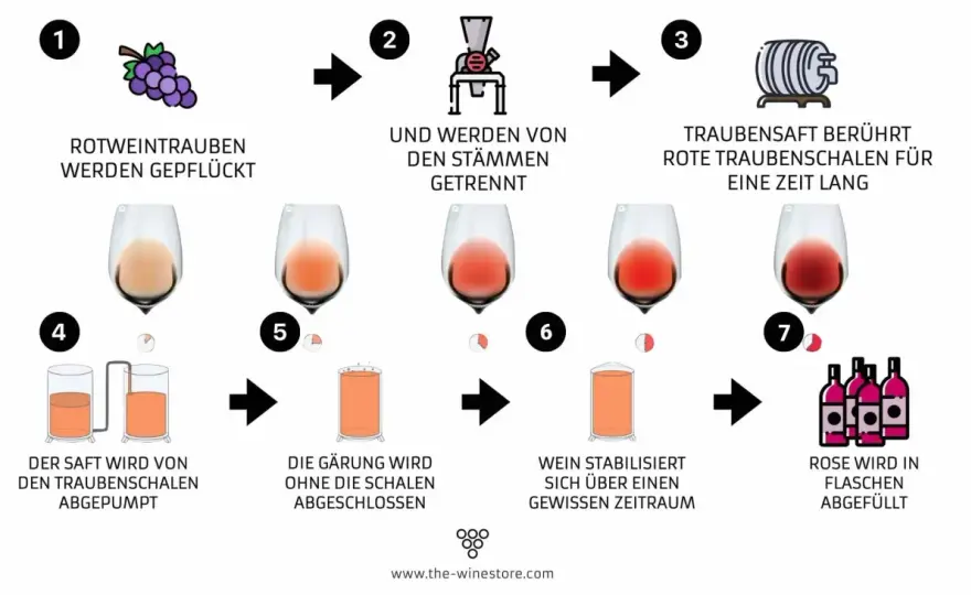 Comment est fait le vin rosé ? Les étapes qui changent tout