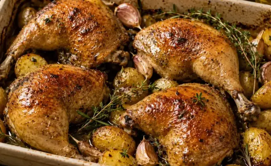 Pintade au four - cuisson moelleuse et peau bien dorée