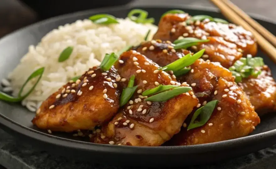Poulet au miel - la méthode simple pour une sauce brillante