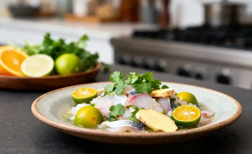 Ceviche de daurade - la méthode pour une marinade juste