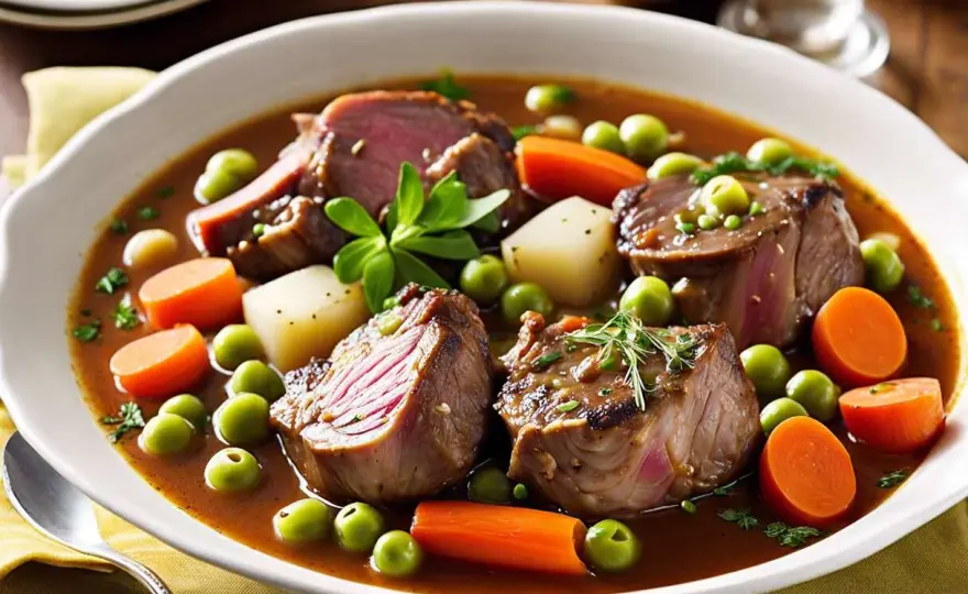 Navarin d’agneau express - recette rapide et savoureuse