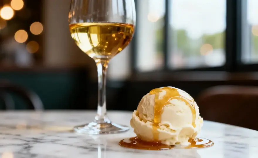 Accompagner une boule de glace - Les accords parfaits