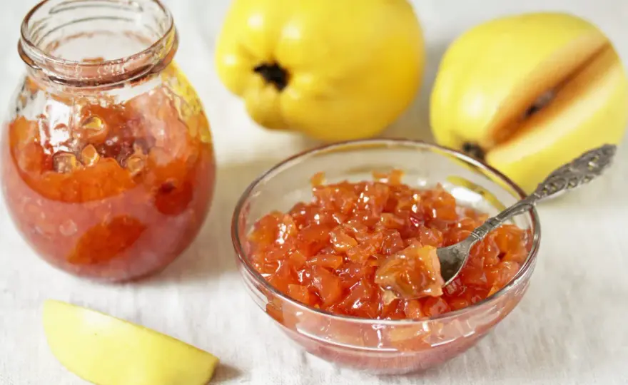 Confiture de coings sans peler - Le secret d'une prise parfaite