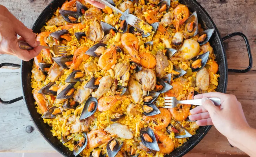 Riz façon paella parfait - Le secret d'un grain net