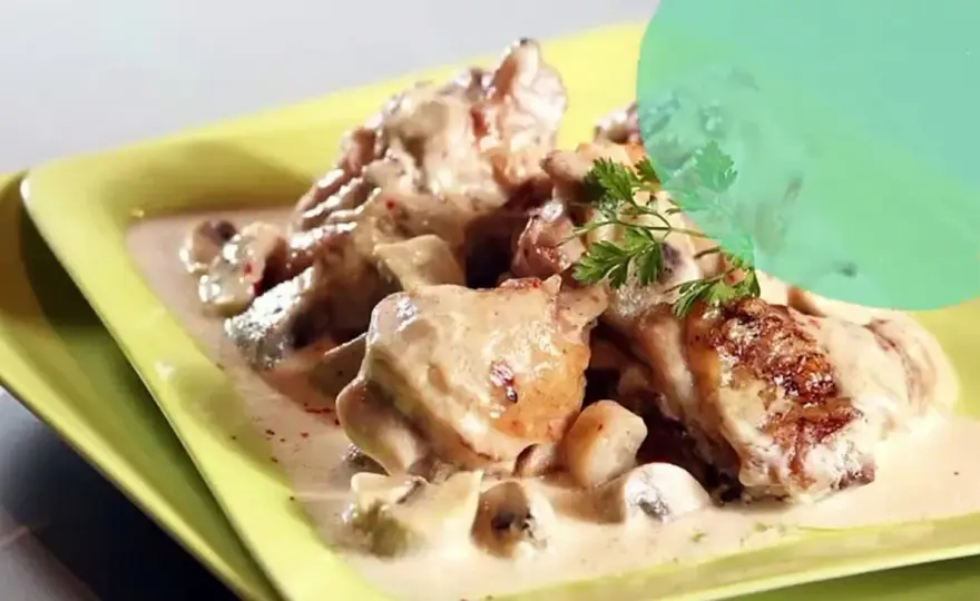 Fricassée de volaille - sauce nappante et viande moelleuse
