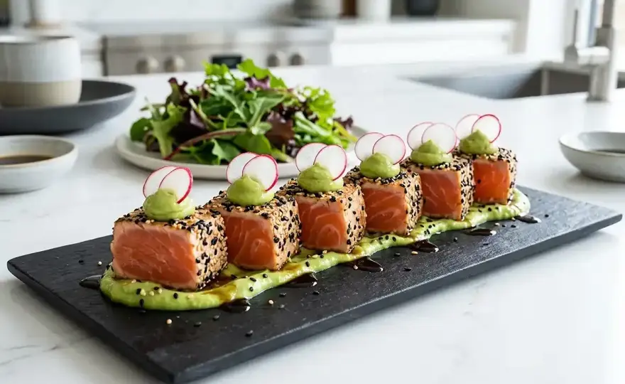 Tataki de saumon - la méthode pour une cuisson parfaite