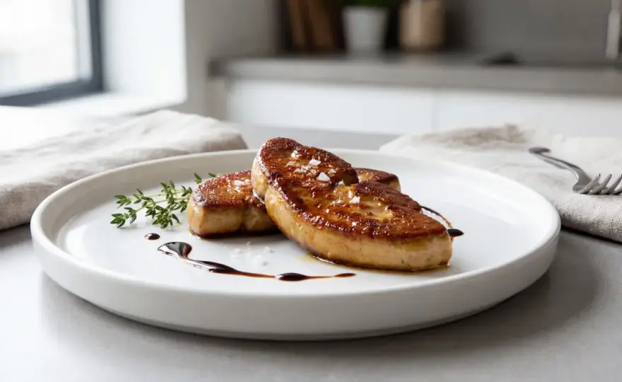 Foie gras poêlé - réussir une cuisson nette et élégante